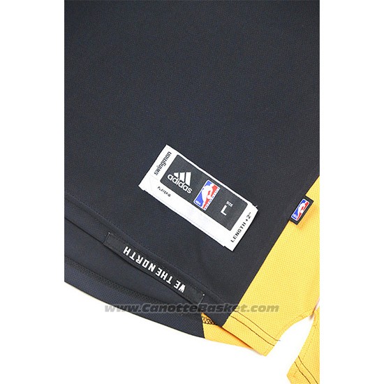 Maglia Toronto Raptors Kyle Lowry #7 Nero Or